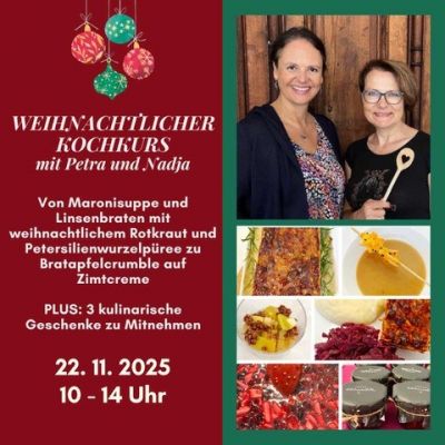 Weihnachtlicher Kochkurs