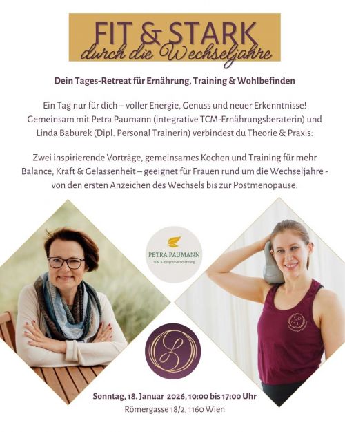 Fit & stark durch die Wechseljahre