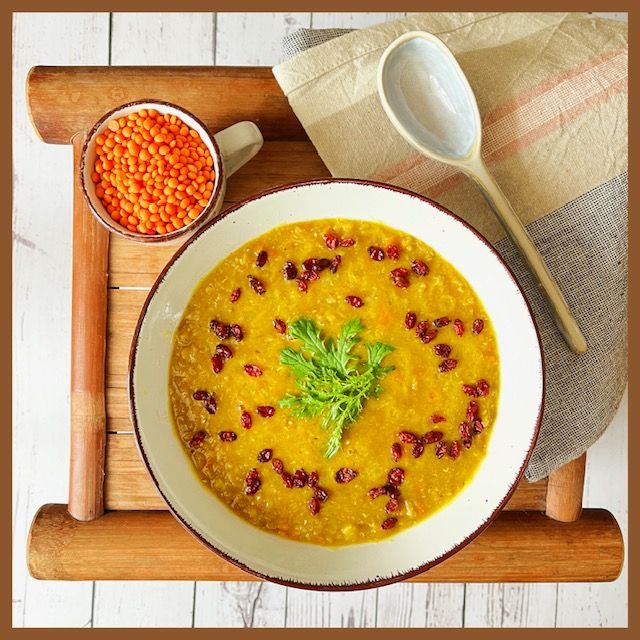 Wärmende Linsensuppe