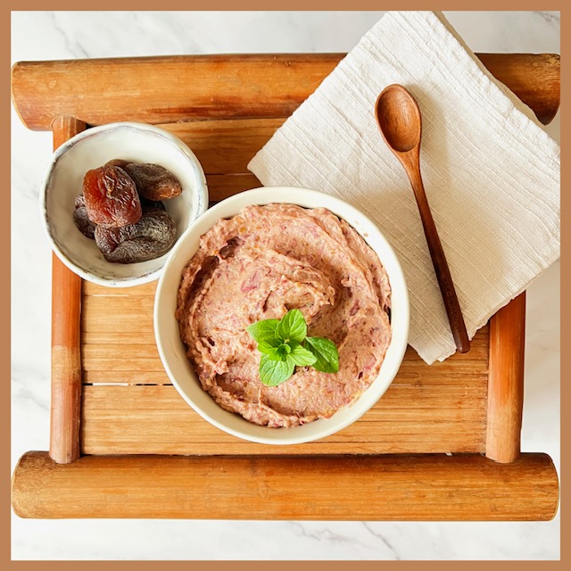 Fruchtiger Bohnen-Aufstrich mit Marillen