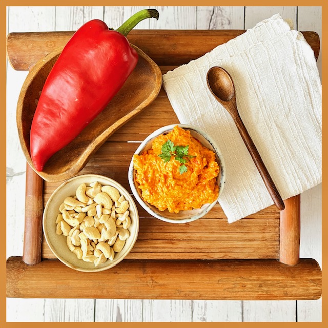 Paprika Cashew Aufstrich