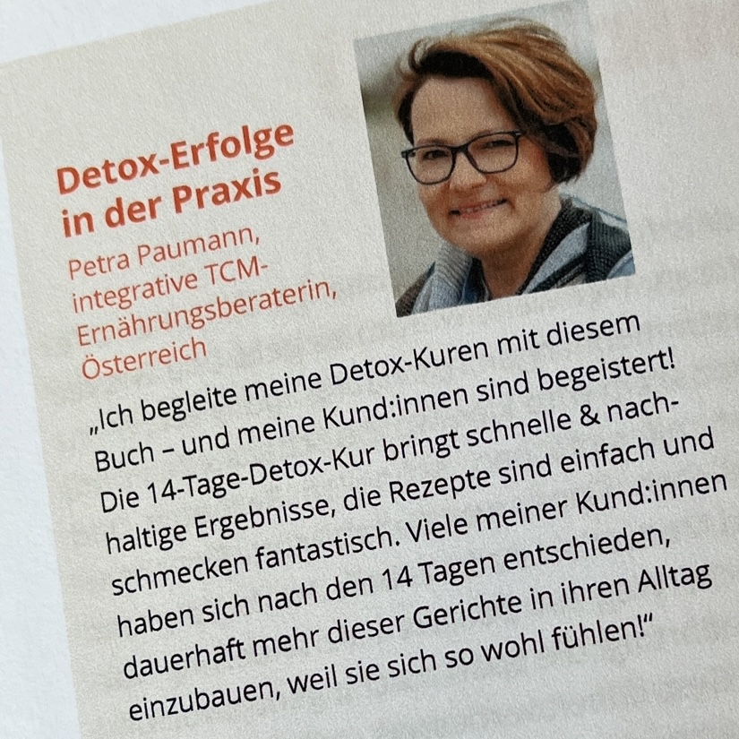 Testimonial Detox Buch