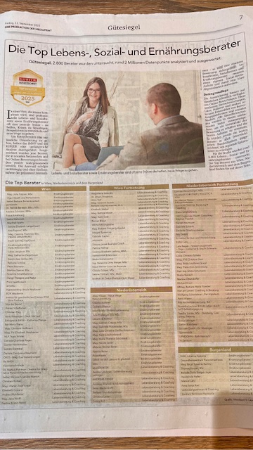 Kurier Top Ernährungsberater 2025_Petra Paumann_3