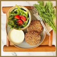 Kidney-Bohnen-Laibchen