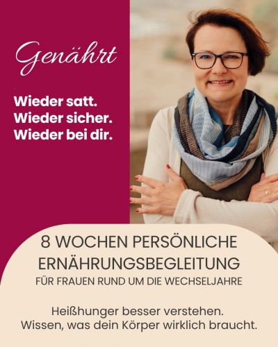 8 Wochen persönliche Ernährungsbegleitung